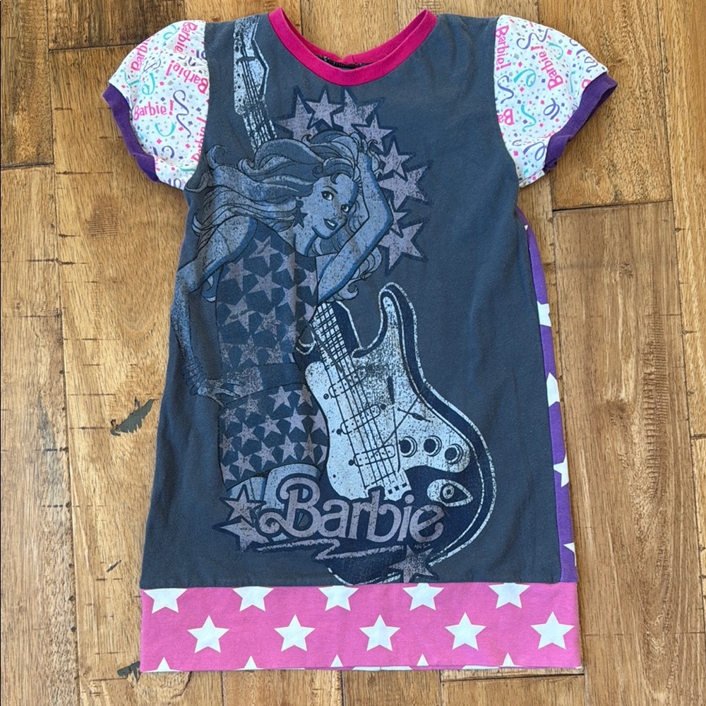 Barbie Gray and Pink Kids Shirt